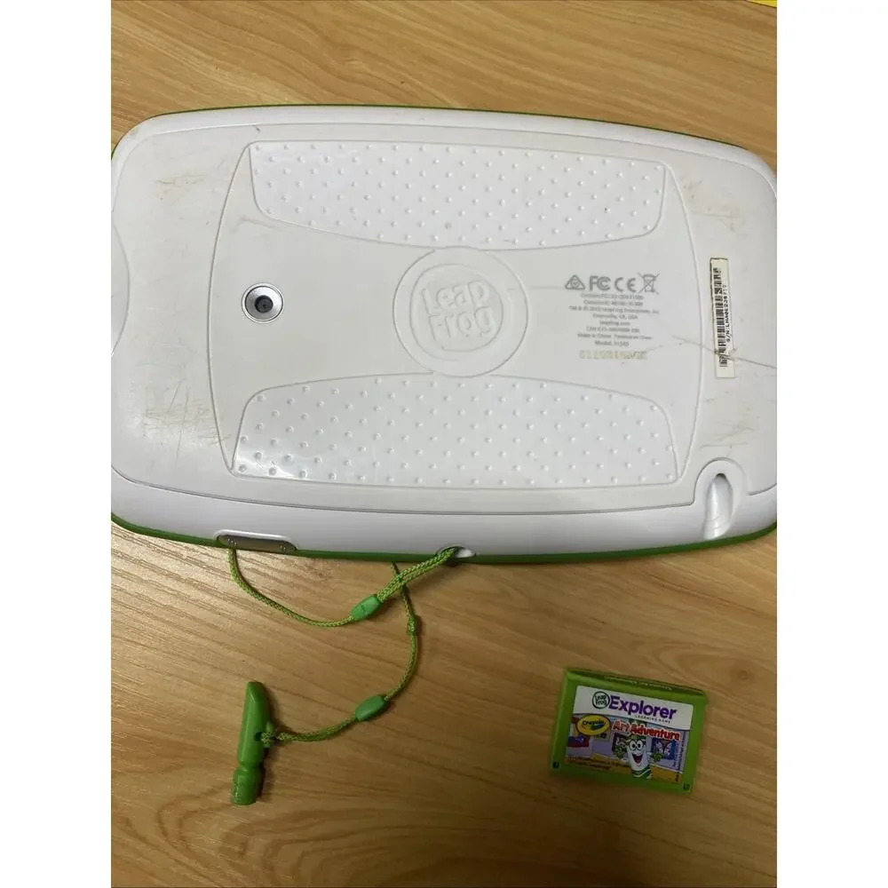 LeapFrog LeapPad Platinum Kids Learning Tablet Green With Game Broken Stylus